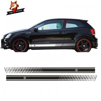 Car Side Skirt Decal Sticker Body Garland Innovate Car Styling Sticker for Alfa Romeo Benz Mitsubishi VOLKSWAGEN Lexus Subaru